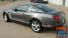 GETAWAY for the 2010-2012 Ford Mustang BOSS Style C-Stripe Vinyl Graphic Decal Stripes Kit