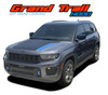 GRAND TRAIL HOOD Blackout Vinyl Graphic Decal Kit – Jeep Grand Cherokee