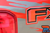 GUARDIAN Ford Ranger Rear Bed Vinyl Graphics Decal Stripe Kit