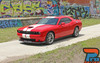 INTAKE RALLY Dodge Challenger SRT RT Hellcat Racing Stripes 10" Vinyl Graphics Rally Striping Kit