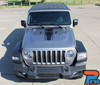 MOJAVE for Jeep Wrangler Side Body Vinyl Graphics and Hood Decal Stripe Kit