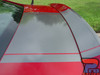 PONY CENTER for the 2010-2012 Ford Mustang Wide Center Hood Roof Trunk Racing Stripe Vinyl Graphics Kit