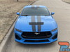 Ford Mustang PREMIUM GT RALLY Hood Racing Stripes Vinyl Graphic Decals Stripes Kit