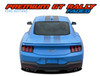 Ford Mustang PREMIUM GT RALLY FADED Racing Stripes Vinyl Graphic Decals Stripes Kit : Ford Mustang GT Vinyl Graphics Decals Stripes Kit
