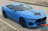 Ford Mustang PREMIUM GT RALLY NEUTRAL Racing Stripes Vinyl Graphic Decals Stripes Kit : Ford Mustang GT Vinyl Graphics Decals Stripes Kit