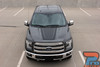 QUAKE 15 PACKAGE Hockey Stripe Tremor FX Appearance Style Side Doors and Hood Vinyl Graphics Decals Striping Kit : Ford F-Series F-150 Vinyl Graphics Decals Stripes Kit