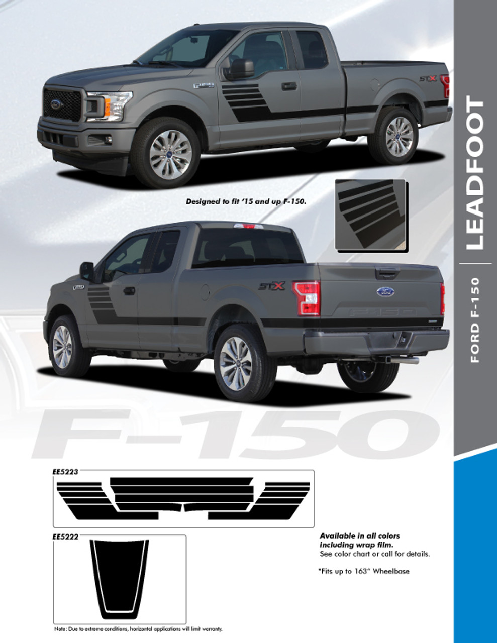 Ford F 150 Color Chart