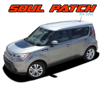 SOUL PATCH Factory Style Hood Blackout and Side Accent Vinyl Graphics Decal Stripe Kit