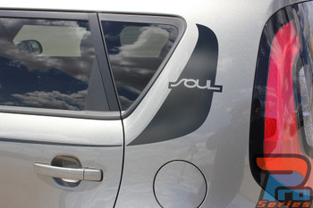 SOUL PATCH Factory Style Hood Blackout and Side Accent Vinyl Graphics Decal Stripe Kit