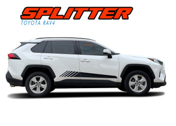 2019-2025 Toyota RAV4 Side Door Stripes and RAV4 Side Decals