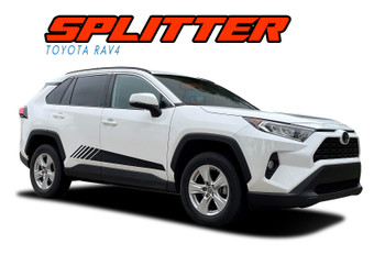 2019-2025 Toyota RAV4 Side Door Stripes and RAV4 Side Decals