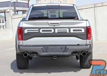 VELOCITOR TAILGATE 2018 2019 Ford Raptor Tailgate Text Letter Decals