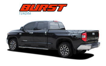 Toyota Tundra Side Bed Graphics - BURST
