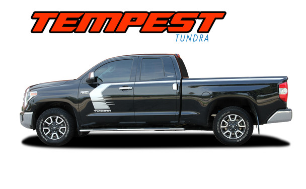 Toyota Tundra Side Body Graphics - TEMPEST