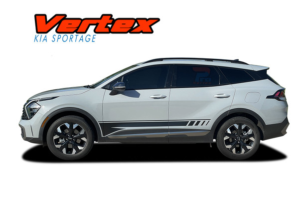 VERTEX | 2023-2026 Kia Sportage Door Body Line Accent Vinyl Graphics Decal Stripe Kit (PRO-10215)
