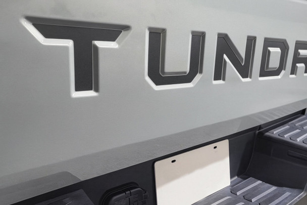 2022-2026 Toyota Tundra Tailgate Text Decals Letters Vinyl Graphic Striping