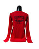 Women's Long Sleeve Top- 402912010 - Red Swirl