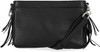 Harley-Davidson Women's Festival Fringe Zippered Leather Hip Bag - Black