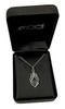 Harley-Davidson® Women's Salt & Pepper Twist Necklace, Sterling Silver HDN0418