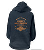 Women's Hooded Zip up Sweatshirt- Round Swerve- 402912900