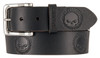 Harley-Davidson® Men's Embossed Willie's World Leather Belt, Black HDMBT11332-BLK