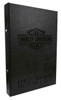 Harley-Davidson® Collector's Poker Chip Album
Holds up to 96 poker chips, (Chips not included)
Rich distinctive leather grain look
Ability to view both sides of chip
Size: 12.5" x 8" x 1.5"