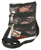 Harley-Davidson® Women's X-Body Crossbody Sling Purse
Made of strong water resistant polyester
Adjustable and detachable strap
Two secure front zippered pocket and top zippered pocket
Size: 7.75" L x 9.5" H