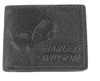 Harley-Davidson® Men's Skull Graphite Billfold Wallet | Flip Out ID Window