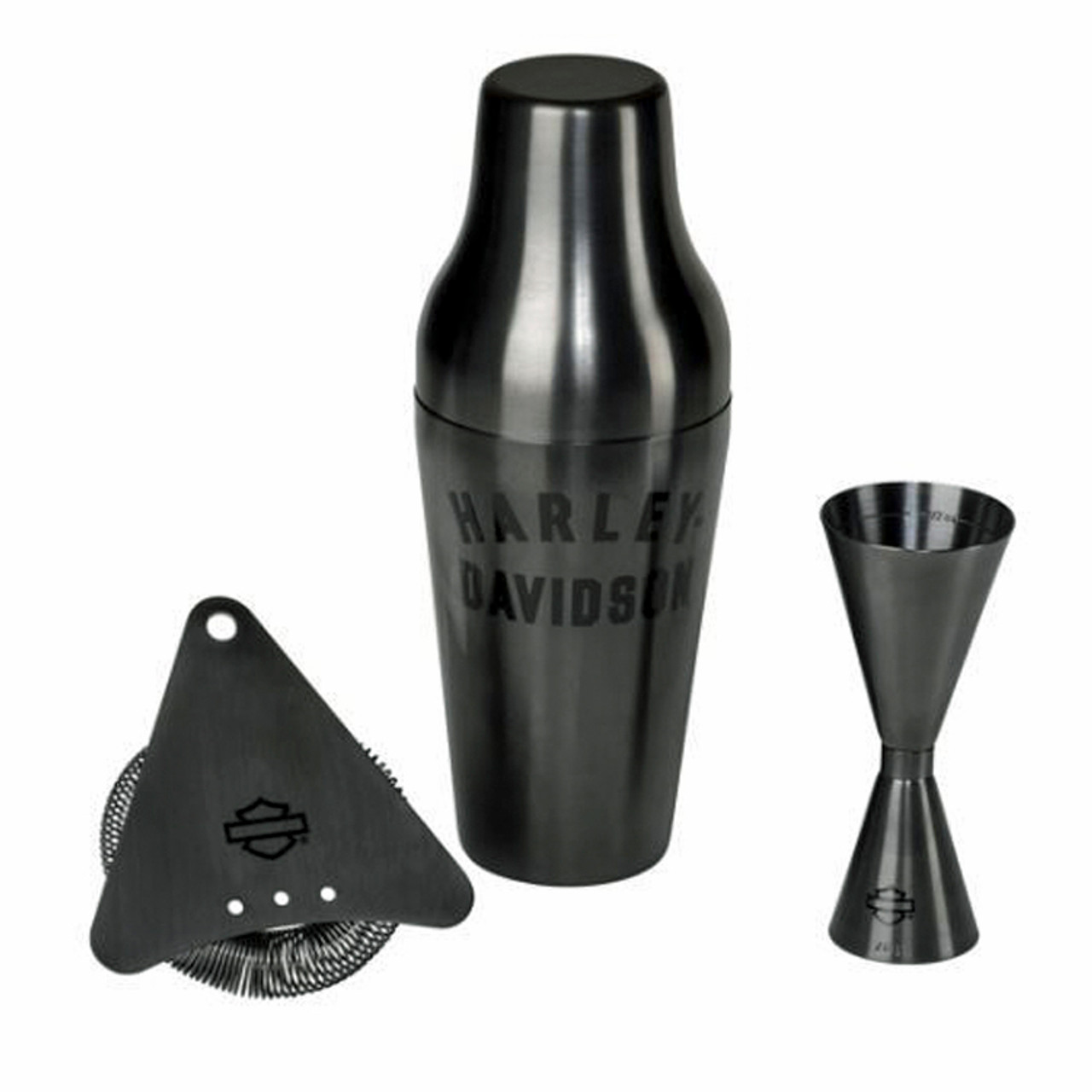 Cocktail Shaker Stainless Steel (3-Piece Set)