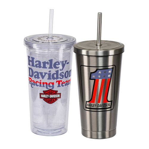 H-D RACING TUMBLER SET