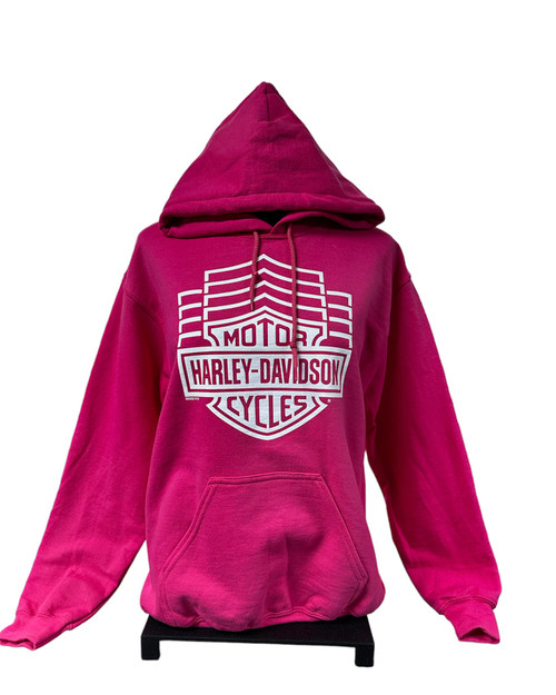 Women's Hooded Sweatshirt- Staggered Out - R004624