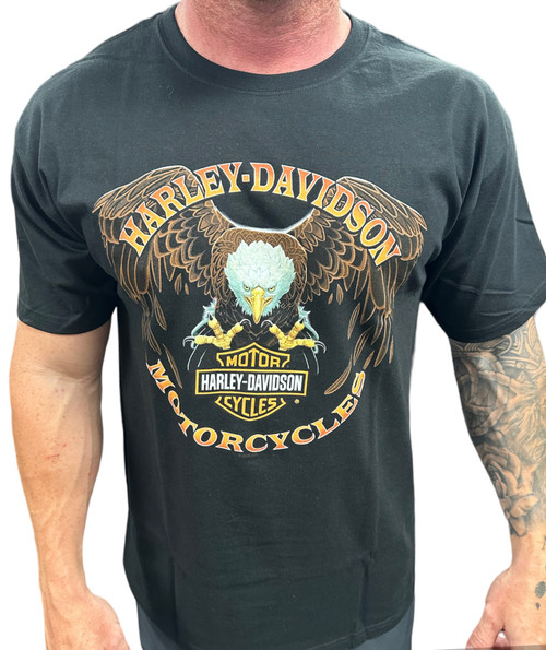 Men's Short Sleeve Shirt- Fierce Eagle - 402913190