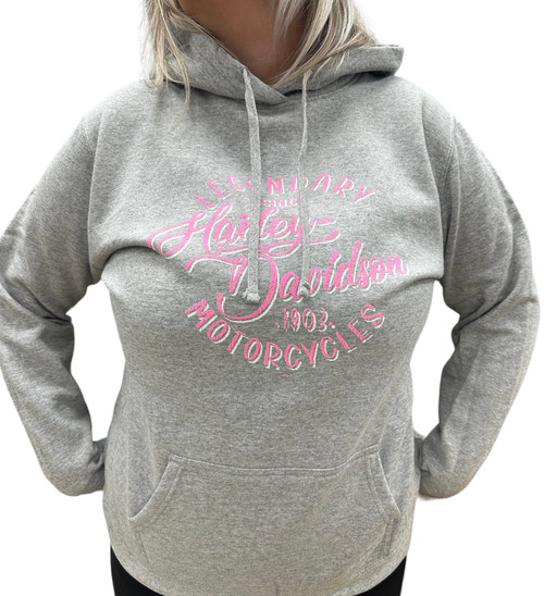 Women's hooded sweatshirt- 3001163-ALHT - Hot Ink