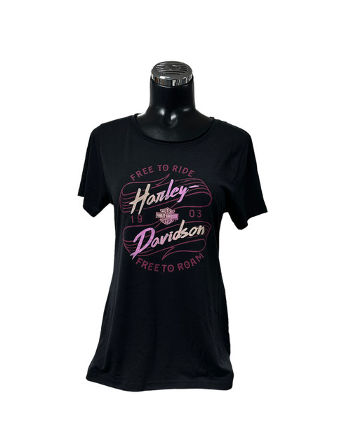 Women's Short Sleeve T-shirt- 402912750 - Free Wheels