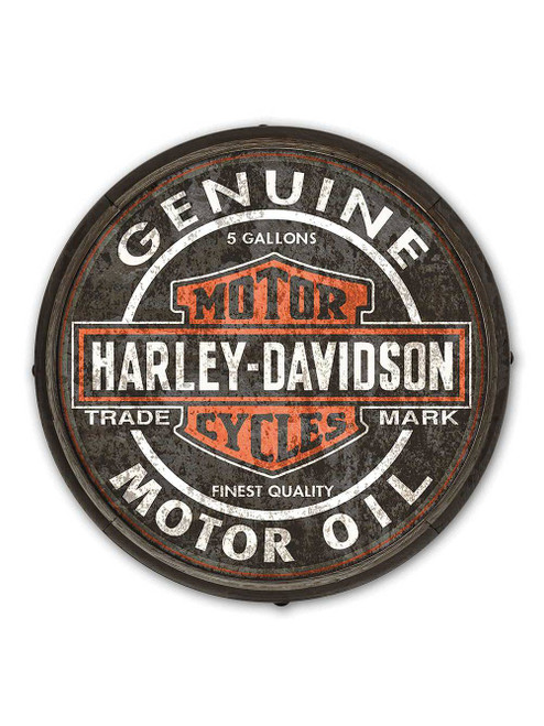 Dimensions: 23.75" x 23.75"
Famous Bar & Shield motor oil graphic placed upon aged wood
Constructed from heavy-duty wood
Proudly Made in the USA