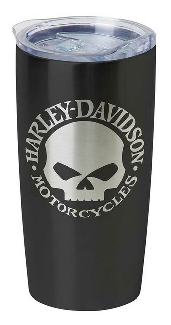 Harley-Davidson® Core Willie G Skull Stainless Steel Travel Mug