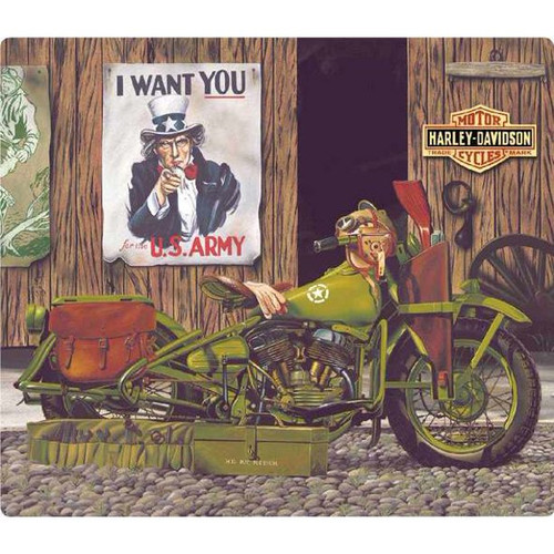 Harley Davidson® Freedom Riders Embossed Tin Sign
