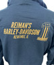 Men's Hooded Sweatshirt- Bar + Shield - R004543