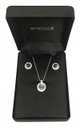Harley-Davidson® Women's Crystal Willie G Skull Necklace & Post Earrings Gift Set