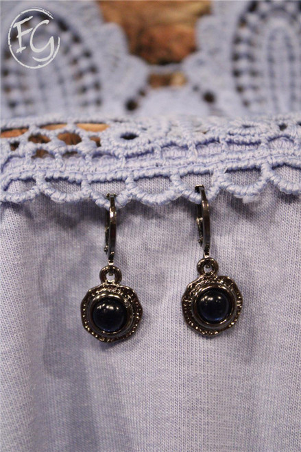 dangle earrings, farm girls fancy frills