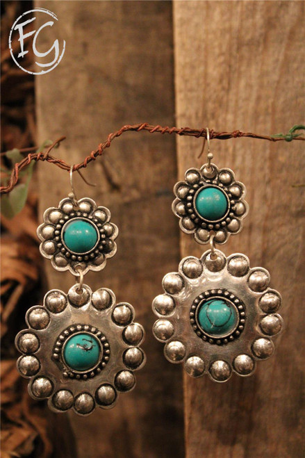 Women's Earrings, Farm Girls Fancy Frills