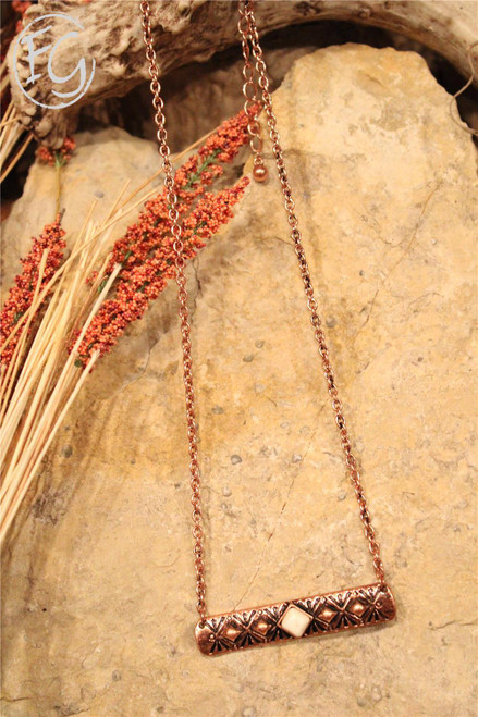 Nice Native Copper Necklace