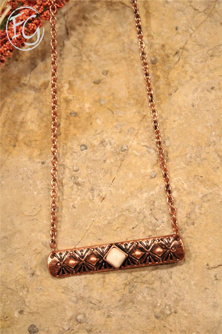 Nice Native Copper Necklace