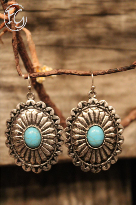 Suzie Q Turquoise Earrings