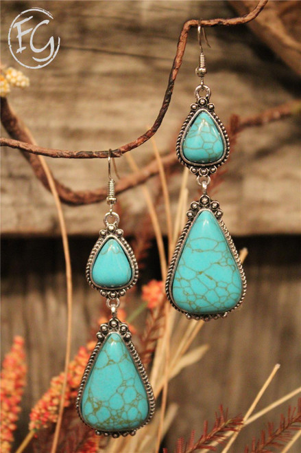 Just Singing Turquoise Earrings