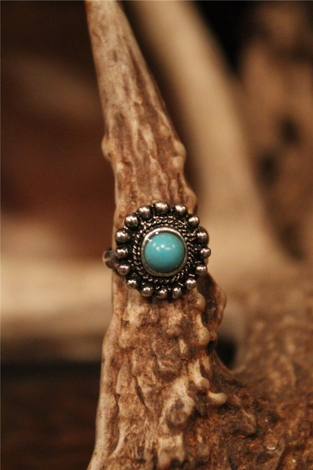 Amulet Turquoise Ring