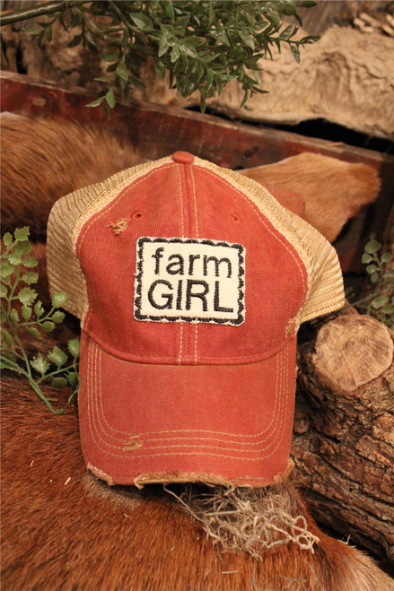 Farm Girl Brick Ball Cap