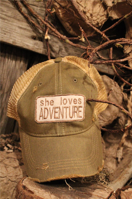 She Loves Adventure Ball Cap