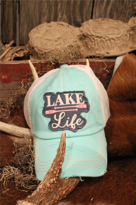 Paddle Perfect Turquoise Ball Cap