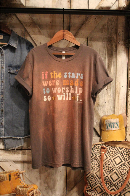 So Will I Charcoal Casual Tee